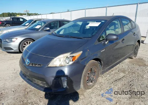 2013 Toyota Prius Two z USA, uszkodzony, nr VIN JTDKN3DU4D5632596